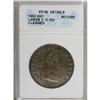 Image 3 : 1803 50C Large 3 XF40 Details ANACS O-101