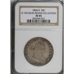 1806/5 50C XF45 NGC O-103 Reiver
