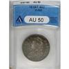 Image 1 : 1818/7 50C Small 8 AU50 ANACS