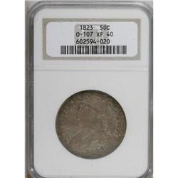1823 50C XF40 NGC O-107