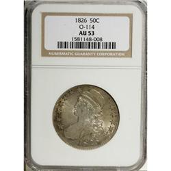 1826 50C AU53 NGC