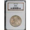 Image 1 : 1832 50C Large Letters MS62 NGC O-101