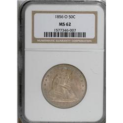 1856-O 50C MS62 NGC