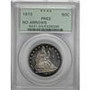 Image 1 : 1873 50C No Arrows PR63 PCGS
