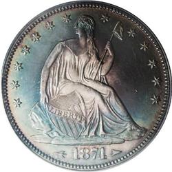 1874 50C Arrows PR64 PCGS