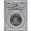 Image 3 : 1874 50C Arrows PR64 PCGS