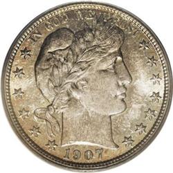 1907-D 50C MS66 PCGS