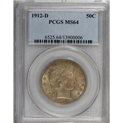 1912-D 50C MS64 PCGS