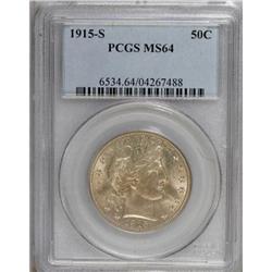 1915-S 50C MS64 PCGS