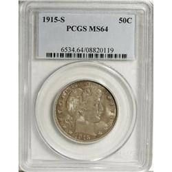 1915-S 50C MS64 PCGS