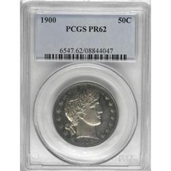 1900 50C PR62 PCGS
