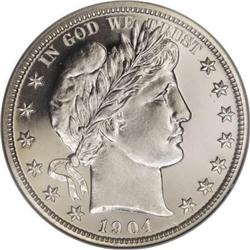 1904 50C PR67 Cameo NGC