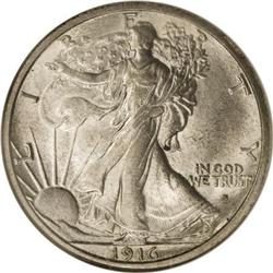 1916-S 50C MS64 NGC