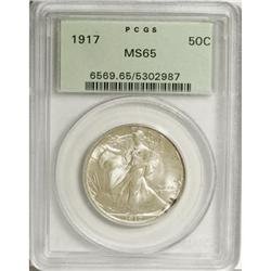 1917 50C MS65 PCGS