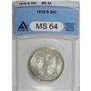 Image 3 : 1918-S 50C MS64 ANACS
