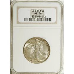 1936-D 50C MS66 NGC