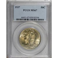 1937 50C MS67 PCGS