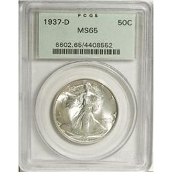 1937-D 50C MS65 PCGS