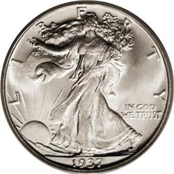 1937-D 50C MS67 PCGS