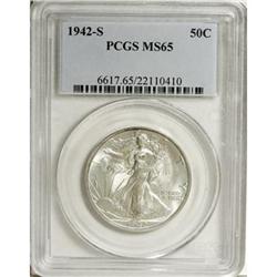 1942-S 50C MS65 PCGS