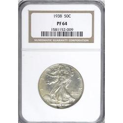 1938 50C PR64 NGC