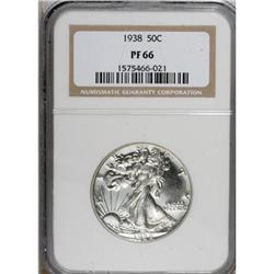 1938 50C PR66 NGC