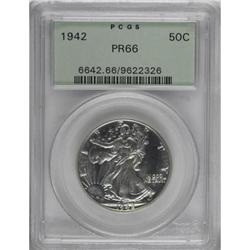 1942 50C PR66 PCGS