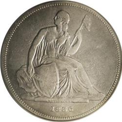 1836 $1 Judd-60 Original VF Detail NCS