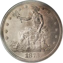 1873 T$1 MS63 NGC