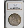 Image 1 : 1877 T$1 MS62 NGC