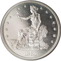 1880 T$1 PR64 Cameo PCGS