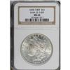 Image 1 : 1878 7/8TF $1 Weak MS65 NGC