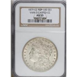 1879-CC $1 Capped Die AU53 NGC