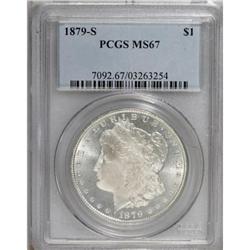1879-S $1 MS67 PCGS
