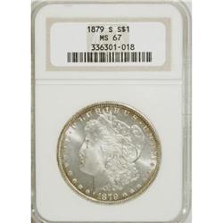 1879-S $1 MS67 NGC