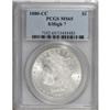 Image 1 : 1880-CC $1 8 Over High 7 MS65 PCGS