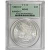 Image 1 : 1880-CC $1 8 Over High 7 MS65 PCGS