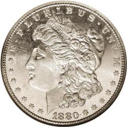 1880-CC $1 8 Over High 7 MS65 Deep Mirror