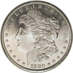 1880-S $1 MS68 NGC