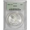 Image 1 : 1881-CC $1 MS66 PCGS
