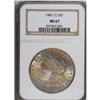 Image 3 : 1881-CC $1 MS67 NGC