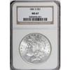 Image 1 : 1881-S $1 MS67 NGC