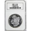 Image 1 : 1881-S $1 MS66 Deep Mirror Prooflike NGC