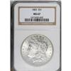 Image 1 : 1883 $1 MS67 NGC