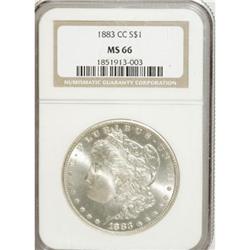 1883-CC $1 MS66 NGC