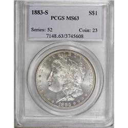 1883-S $1 MS63 PCGS
