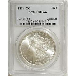1884-CC $1 MS66 PCGS