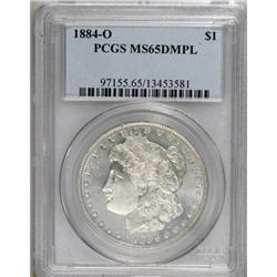 1884-O $1 MS65 Deep Mirror Prooflike PCGS