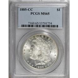 1885-CC $1 MS65 PCGS