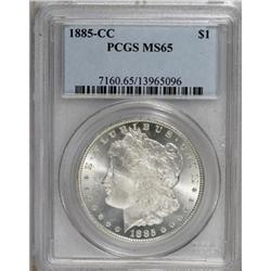 1885-CC $1 MS65 PCGS